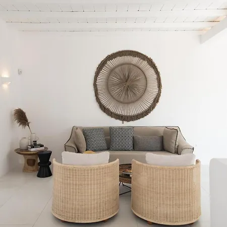 Principality Villas, Sea View With Private Pool Above Ftelia Villa