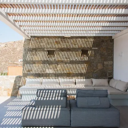 Principality Villas, Sea View With Private Pool Above Ftelia Villa
