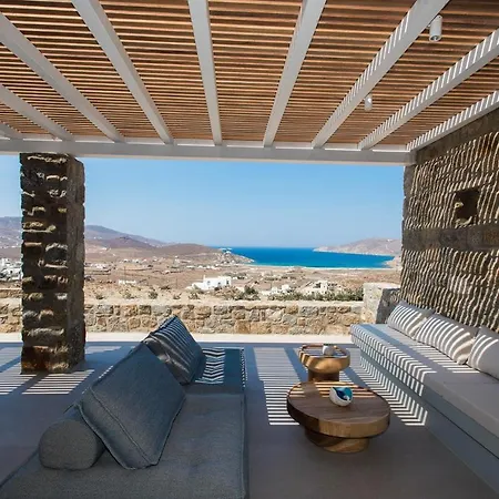 Principality Villas, Sea View With Private Pool Above Ftelia Villa *