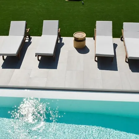 Principality Villas, Sea View With Private Pool Above Ftelia Mykonos Town