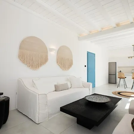 Principality Villas, Sea View With Private Pool Above Ftelia Villa Mykonos Town