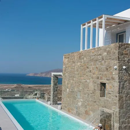 Principality Villas, Sea View With Private Pool Above Ftelia Villa *