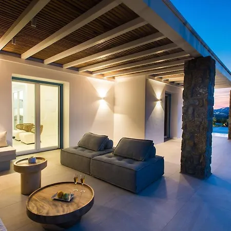 Principality Villas, Sea View With Private Pool Above Ftelia Villa *