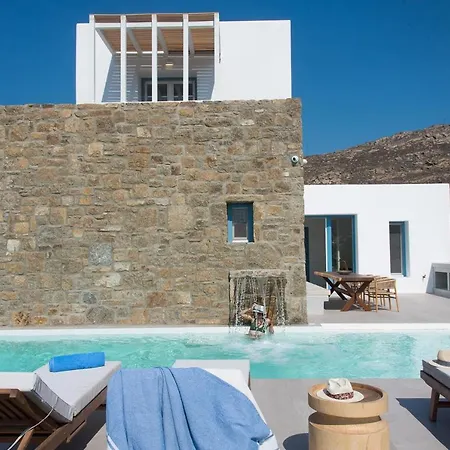 Villa Principality Villas, Sea View With Private Pool Above Ftelia