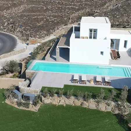Principality Villas, Sea View With Private Pool Above Ftelia