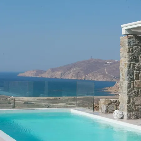 Principality Villas, Sea View With Private Pool Above Ftelia